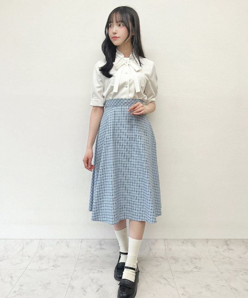 blue×navy / 157cm