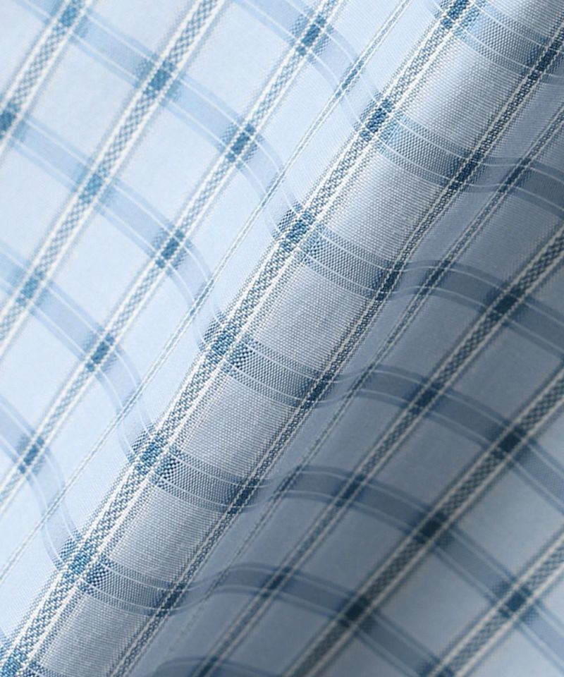 生地アップ (blue×navy)
