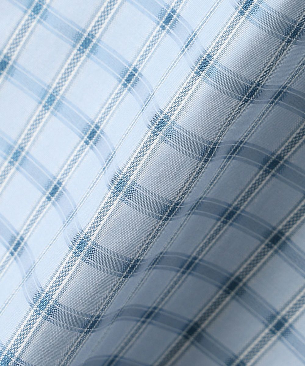 生地アップ (blue×navy)