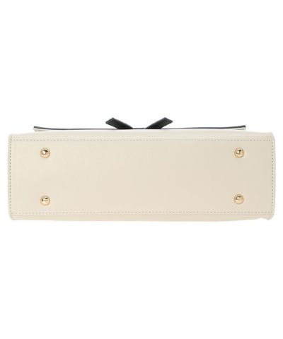 Bag bottom (off white×navy)