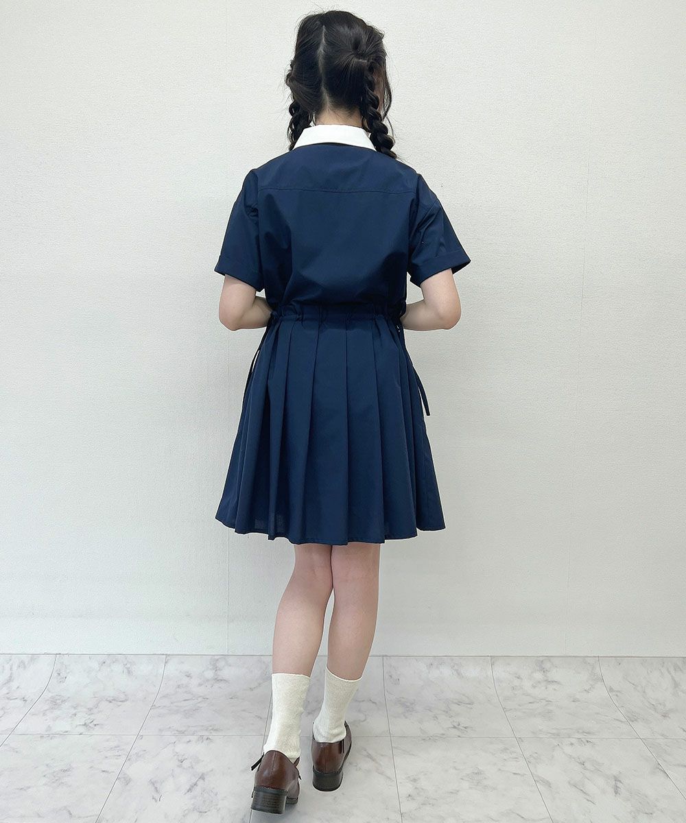 navy×white / 157cm