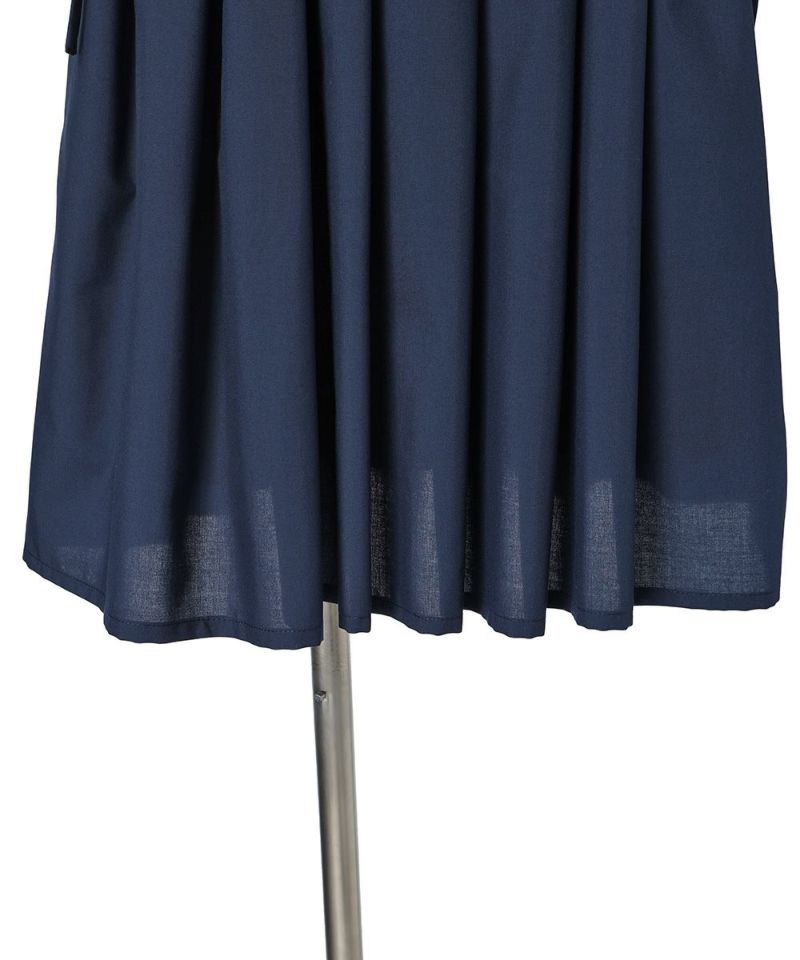 スカート裾 (navy×white)