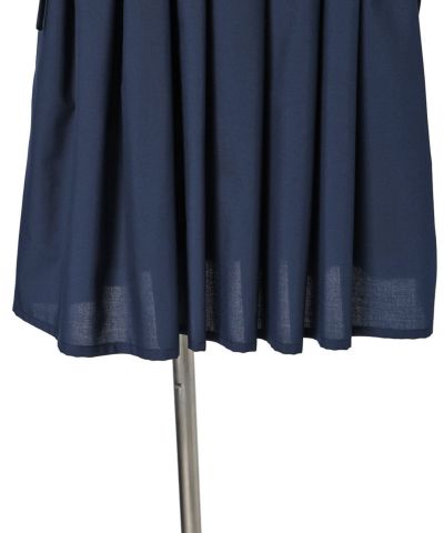 Skirt hem (navy×white)