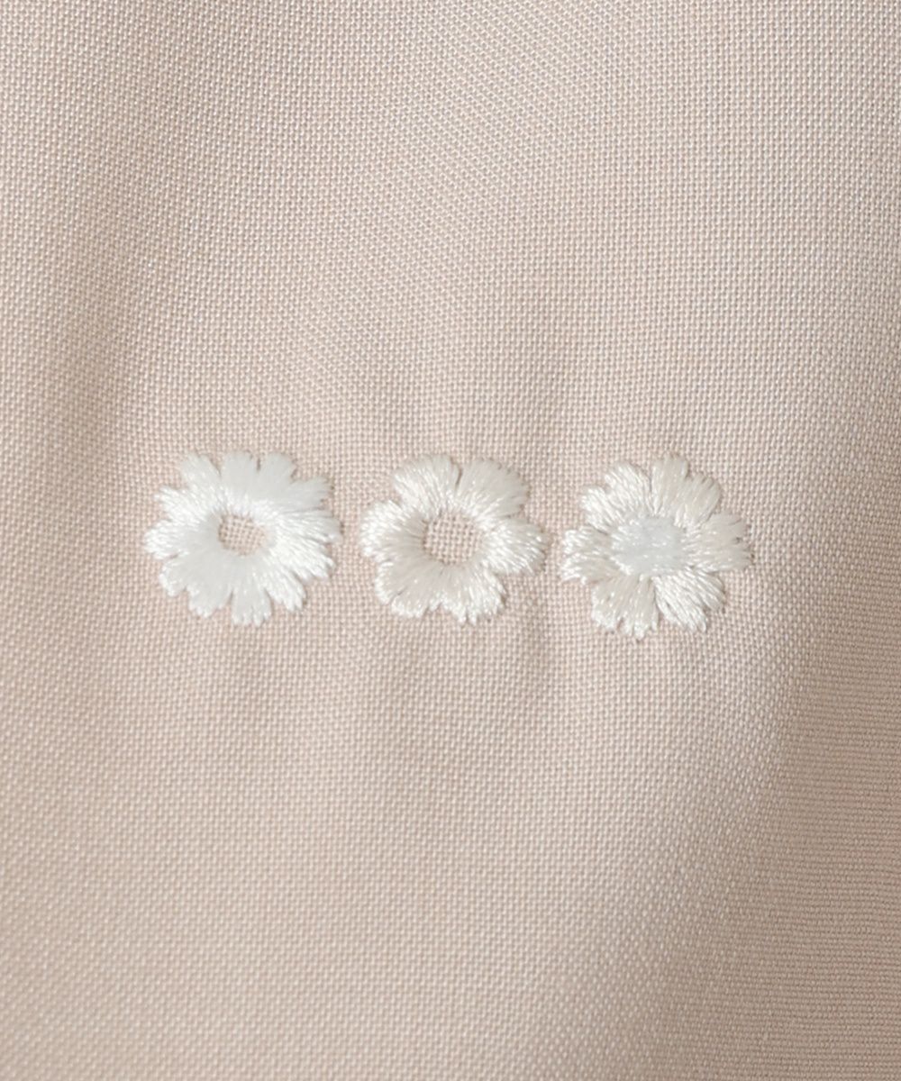 刺繍 (pink beige)
