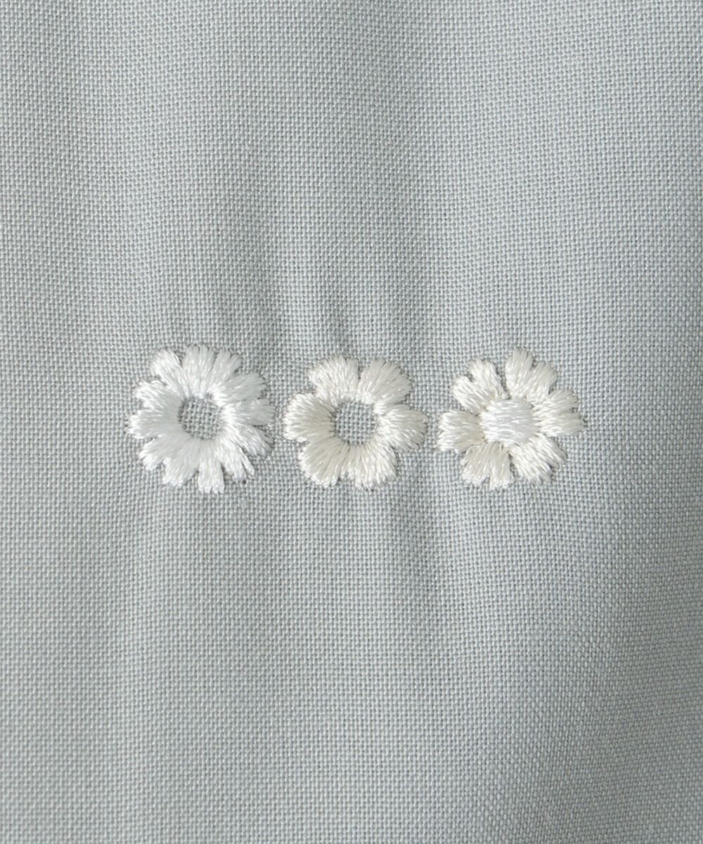 刺繍 (blue gray)