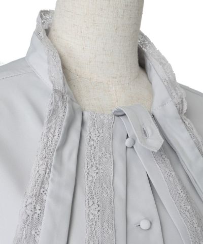 Ribbon untied (blue gray)