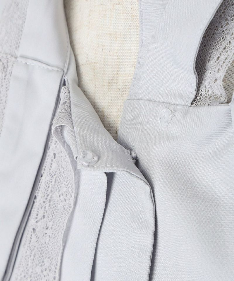 釦アップ (blue gray)