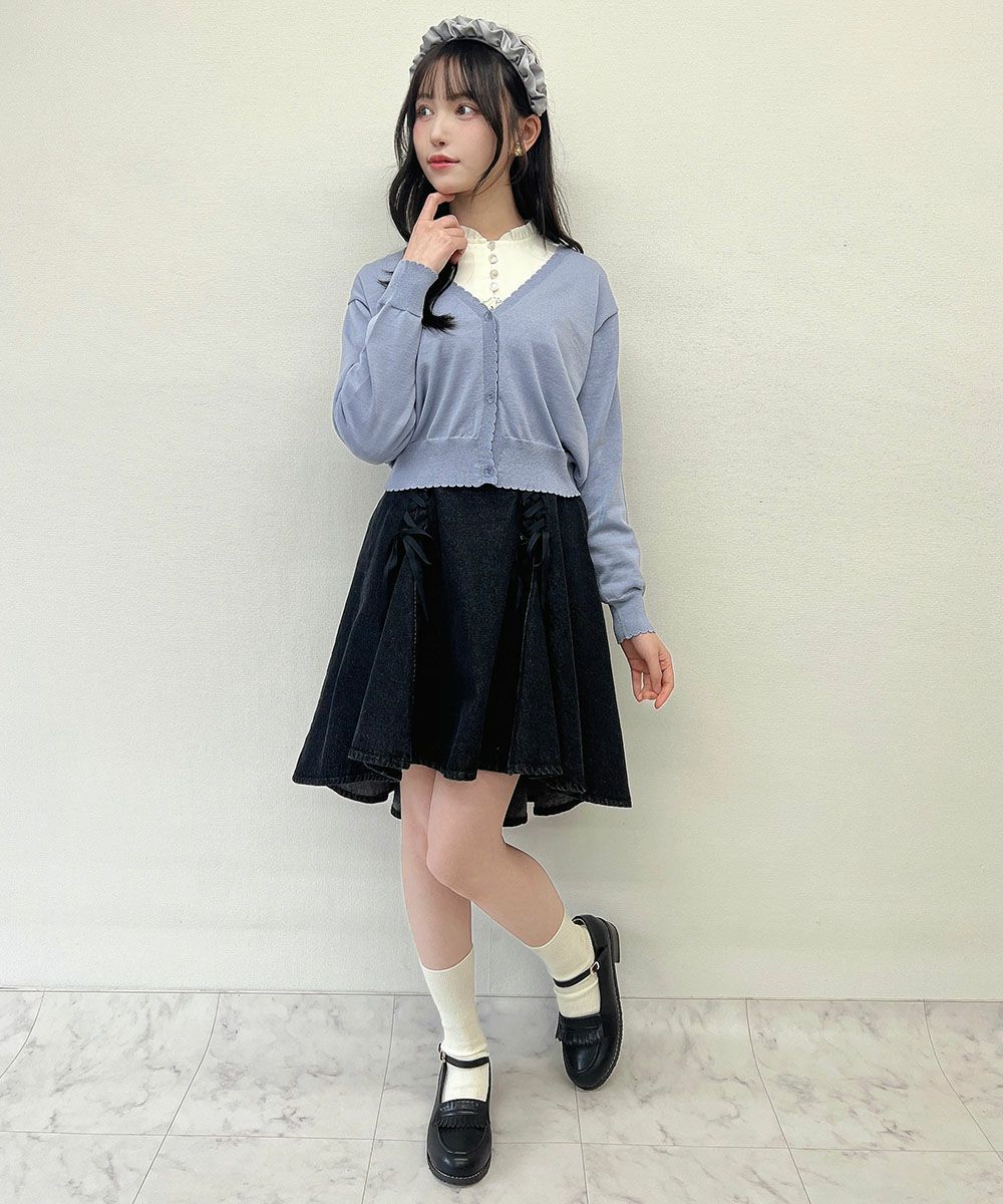 blue gray / 157cm