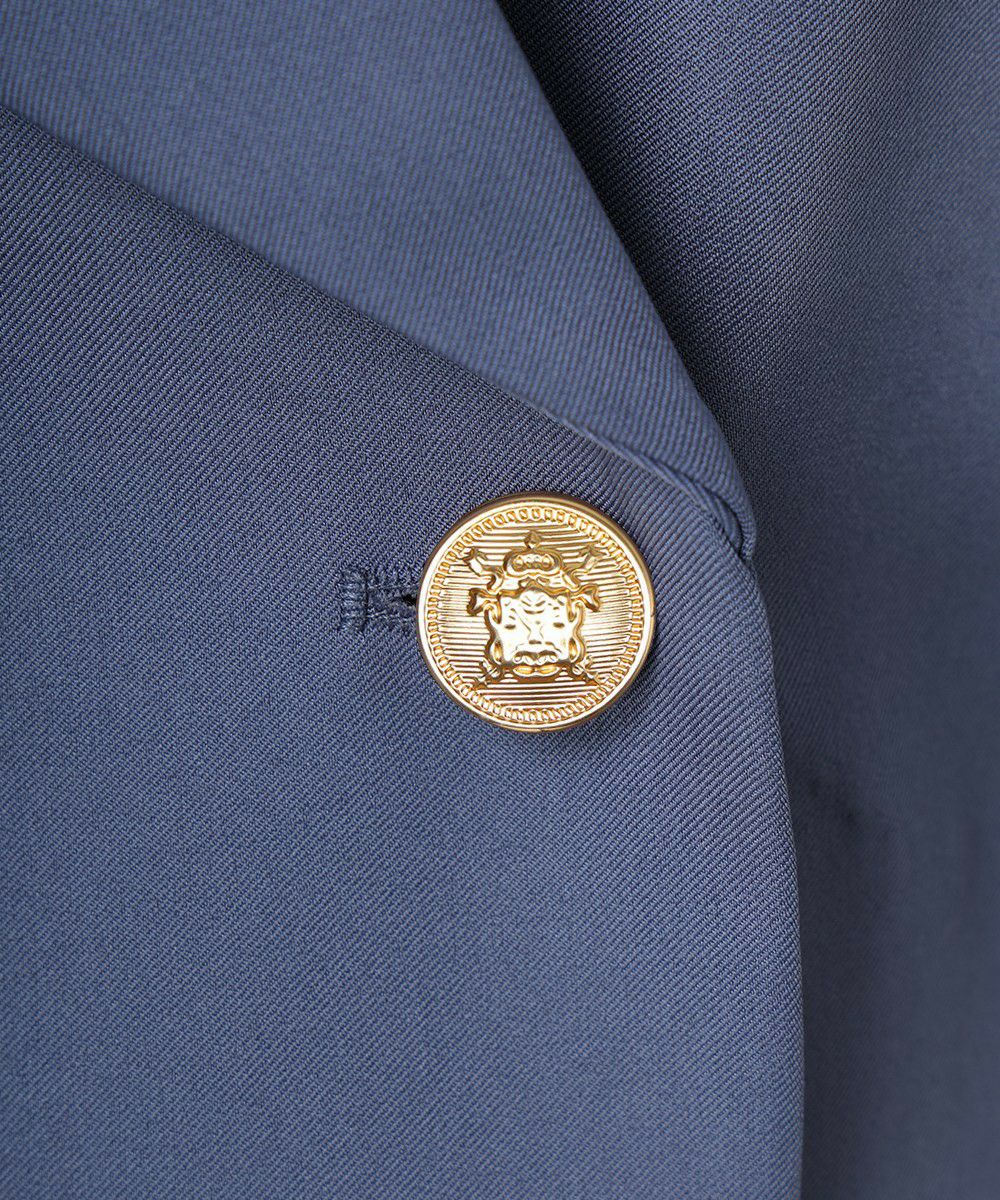 ジャケット釦アップ (gray)