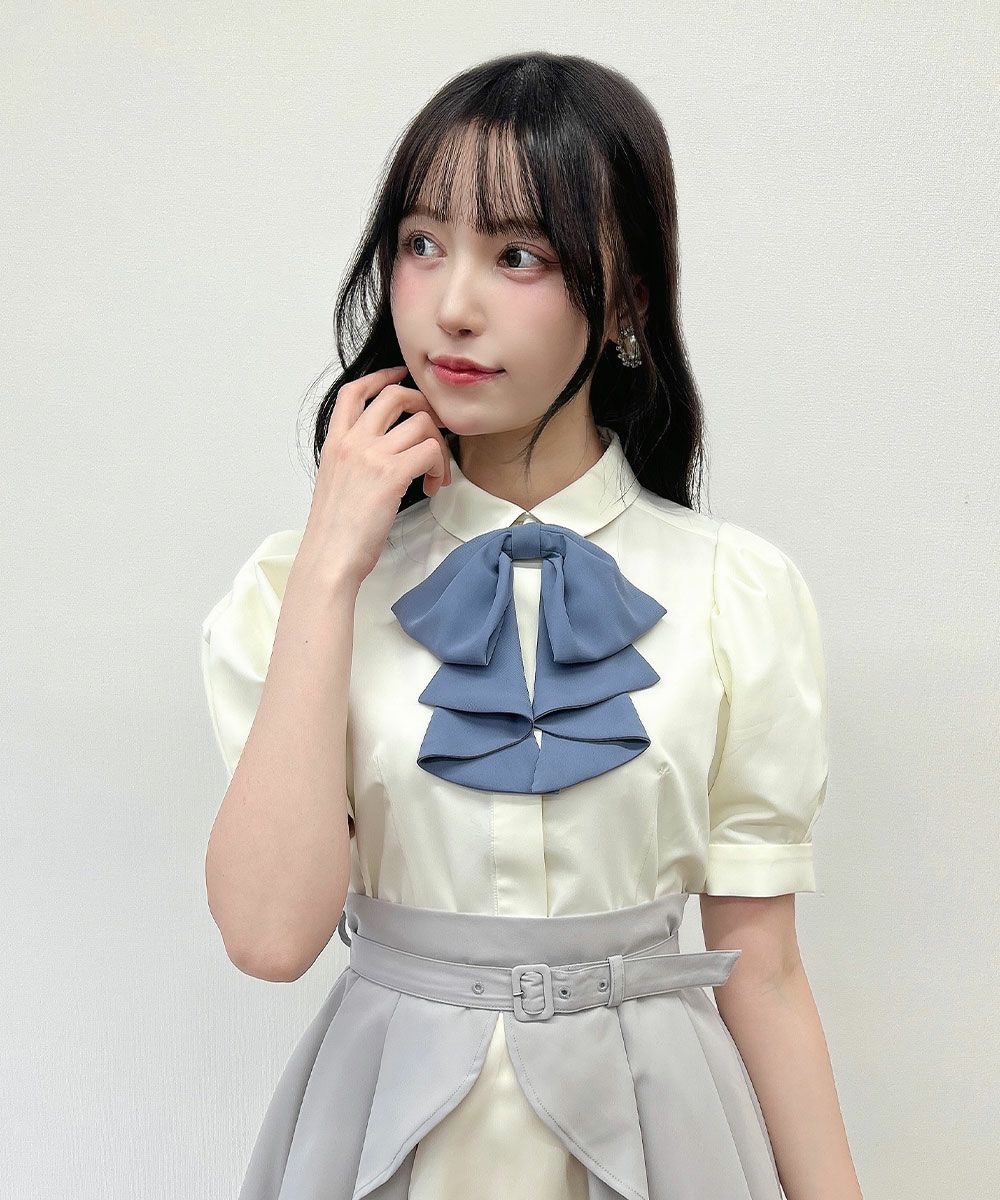 ivory×blue / 157cm