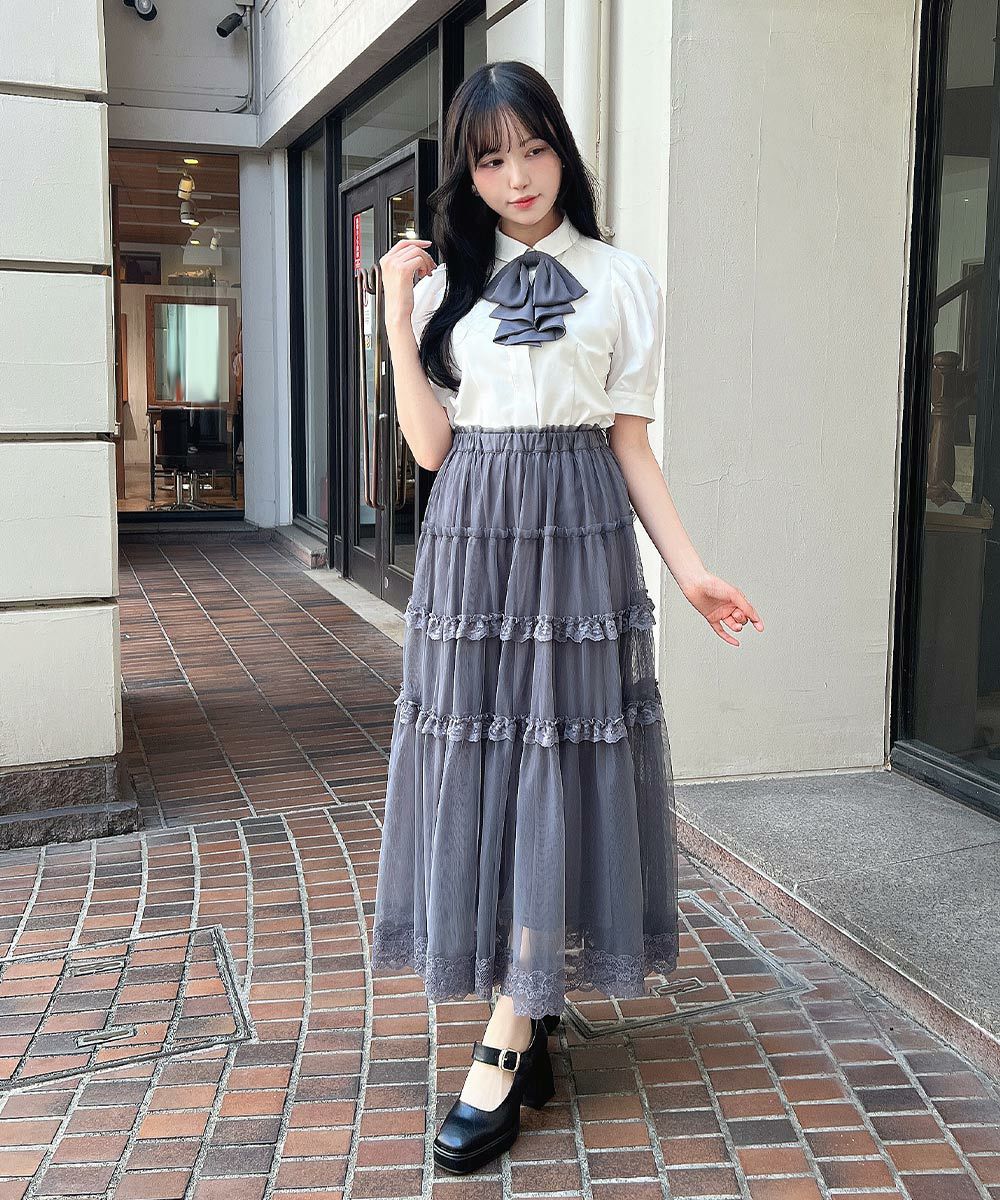 off white×gray / 157cm