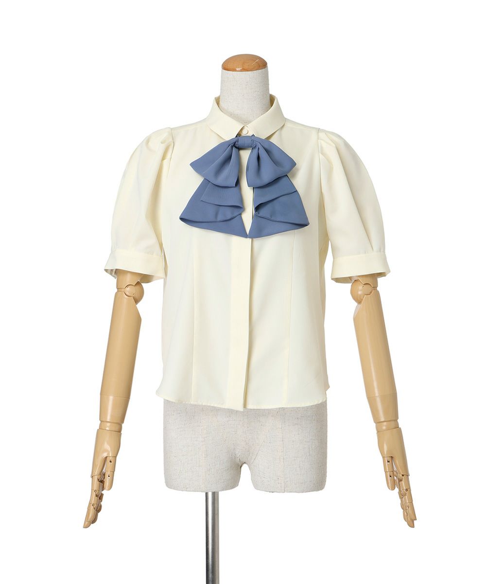 ivory×blue