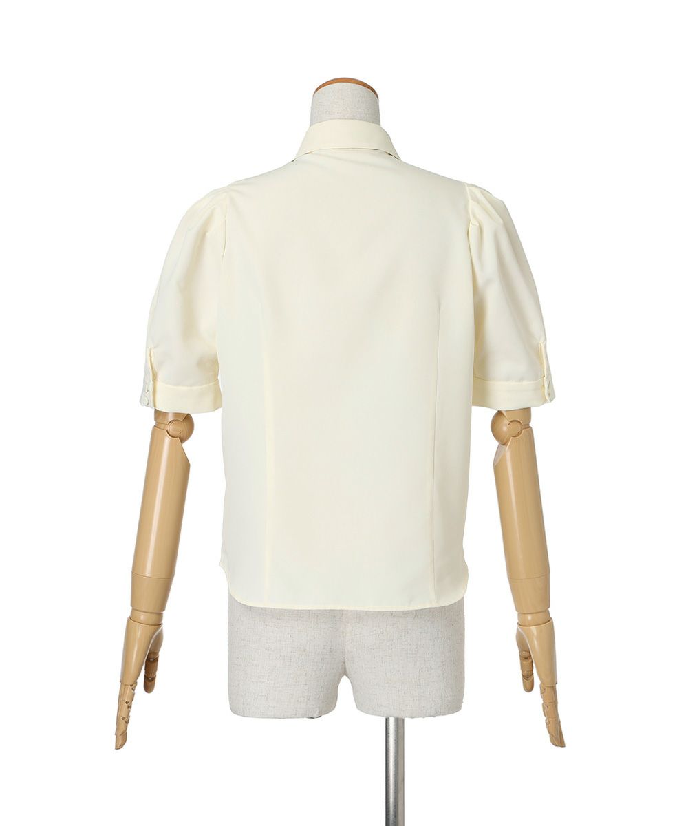 バック (ivory×blue)