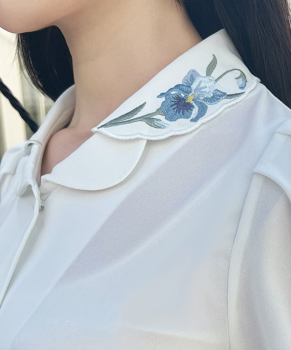 off white×blue / 157cm