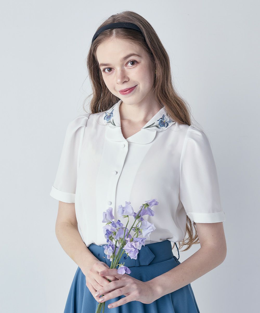Another Edition KiiRA 刺繍ブラウス kiira アナザーエディション 今季  