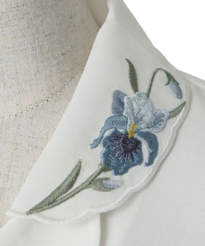 Embroidery (off white x Blue)