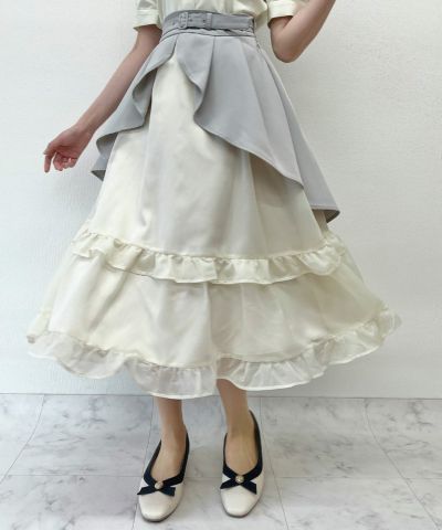Docking frill overskirt/an another angelus [53BG03q007]