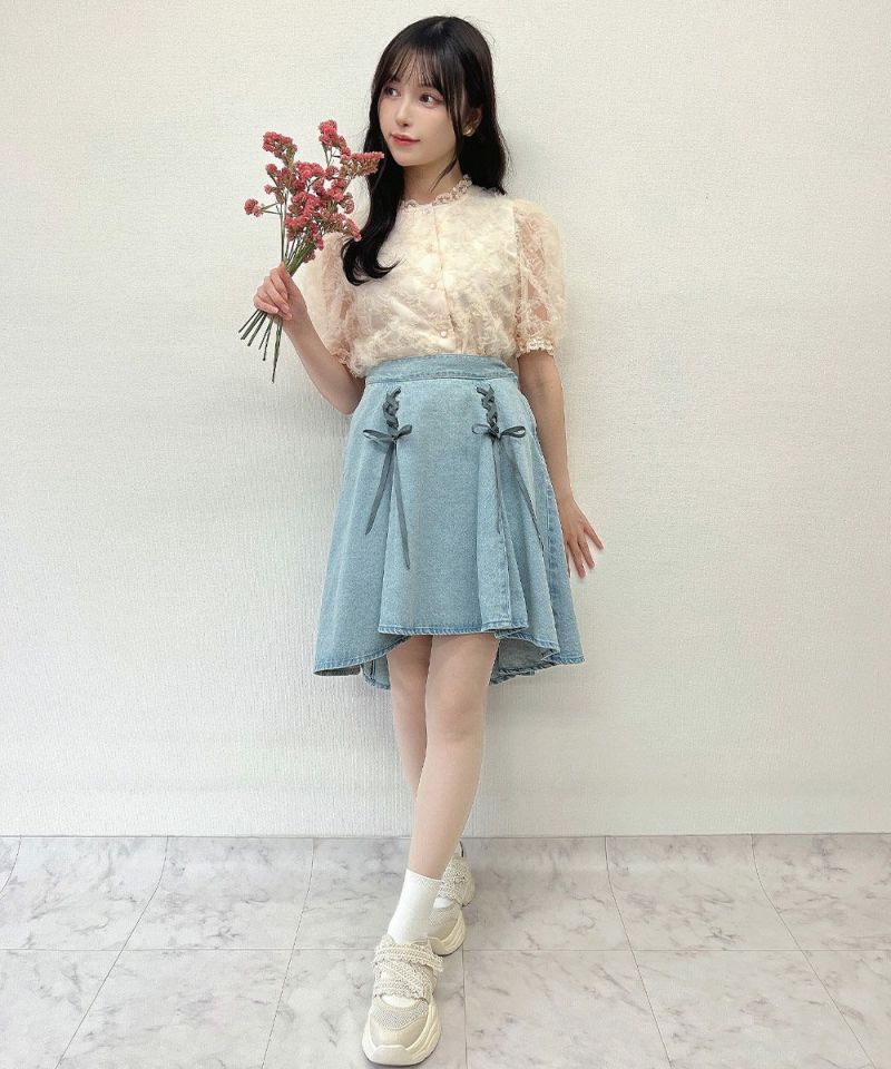 light blue / 157cm