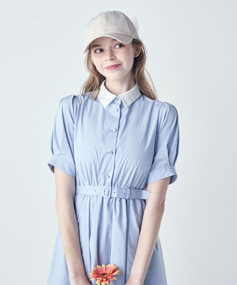 light blue×white / 173cm