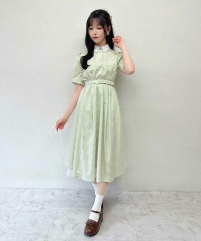 light yellow×white / 157cm