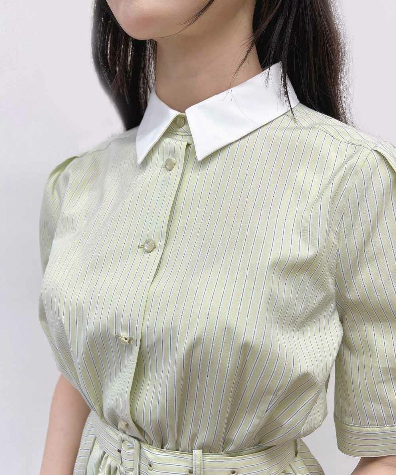 light yellow×white / 157cm