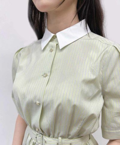 light yellow×white / 157cm