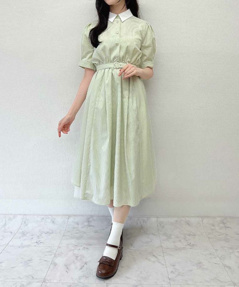light yellow×white / 157cm