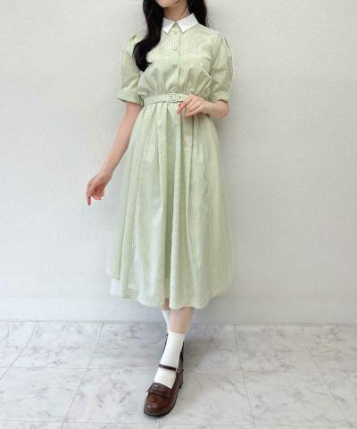 light yellow×white / 157cm