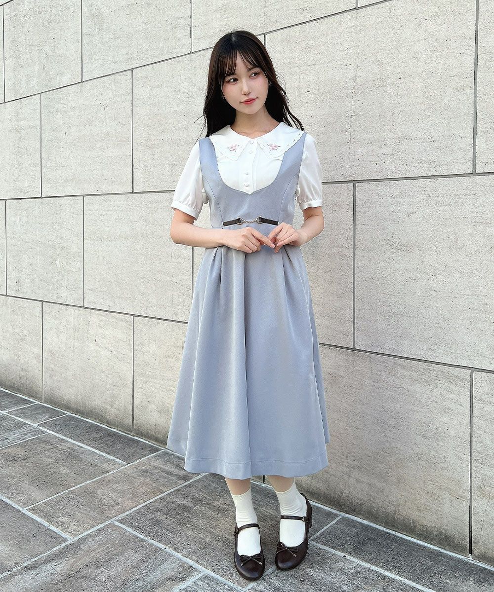blue gray / 157cm