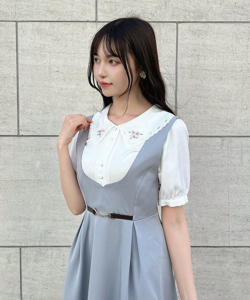 blue gray / 157cm