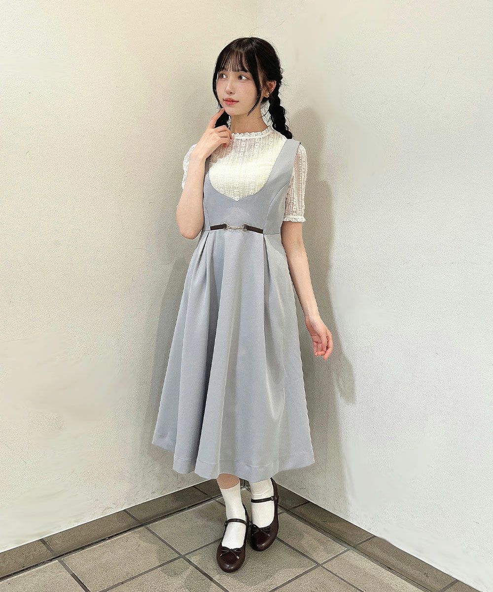 blue gray / 157cm