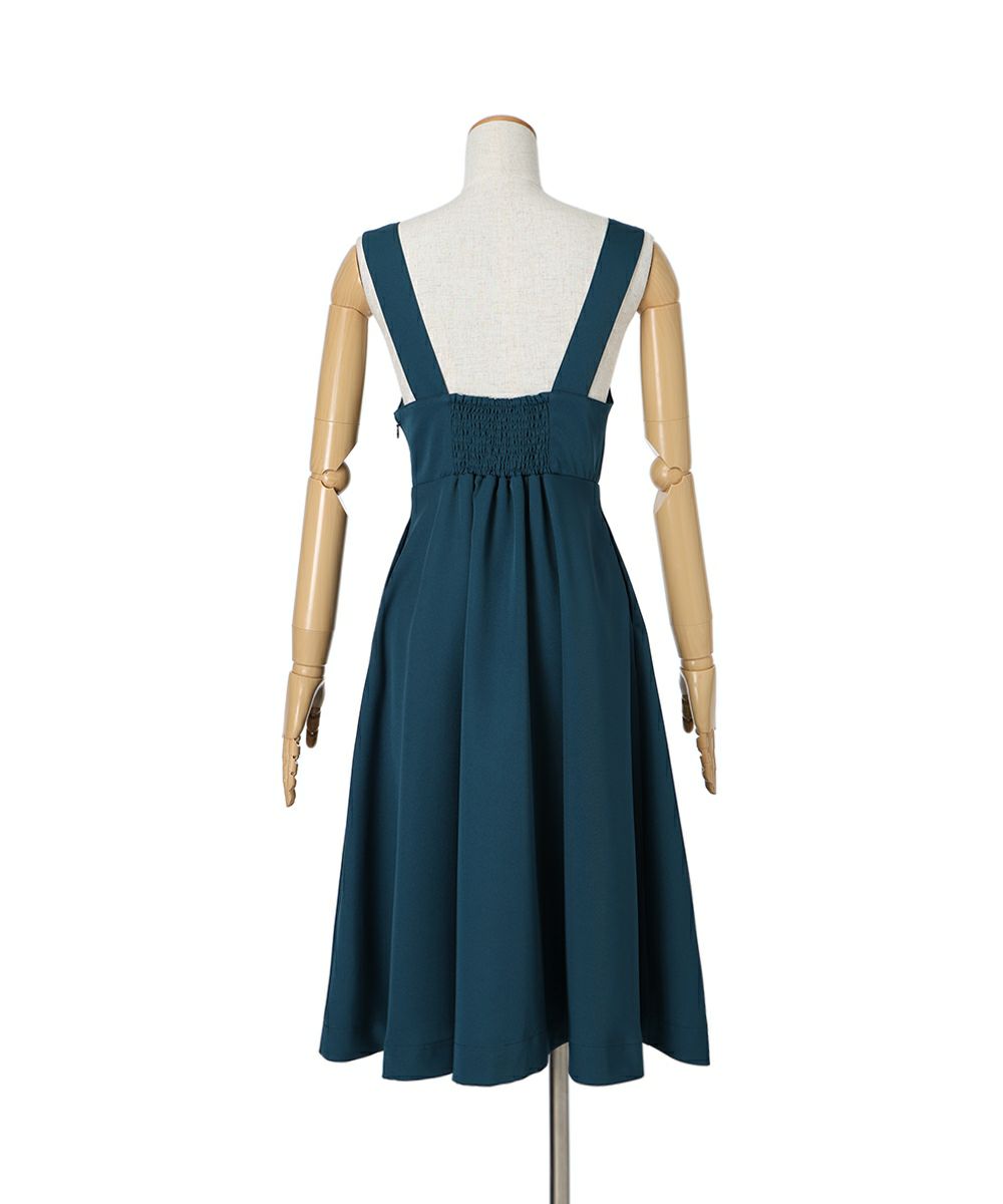 バック (blue green)