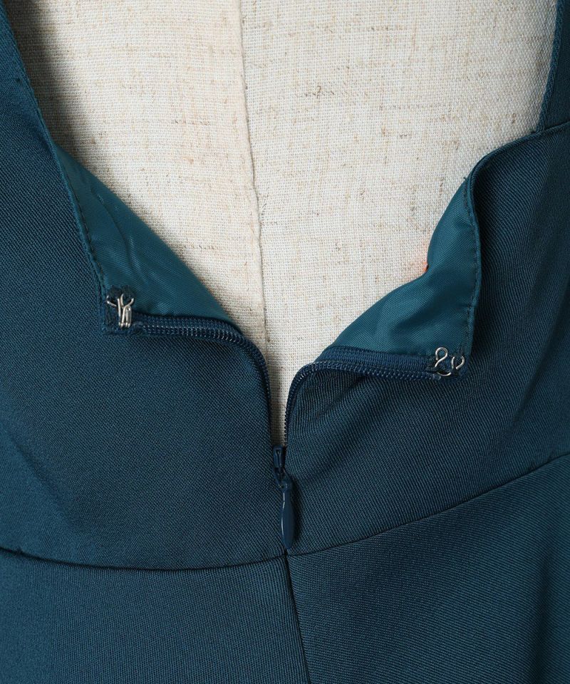 Side fastener (blue green)
