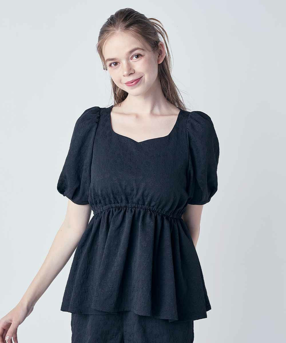 black / 173cm / 付け衿を外した状態