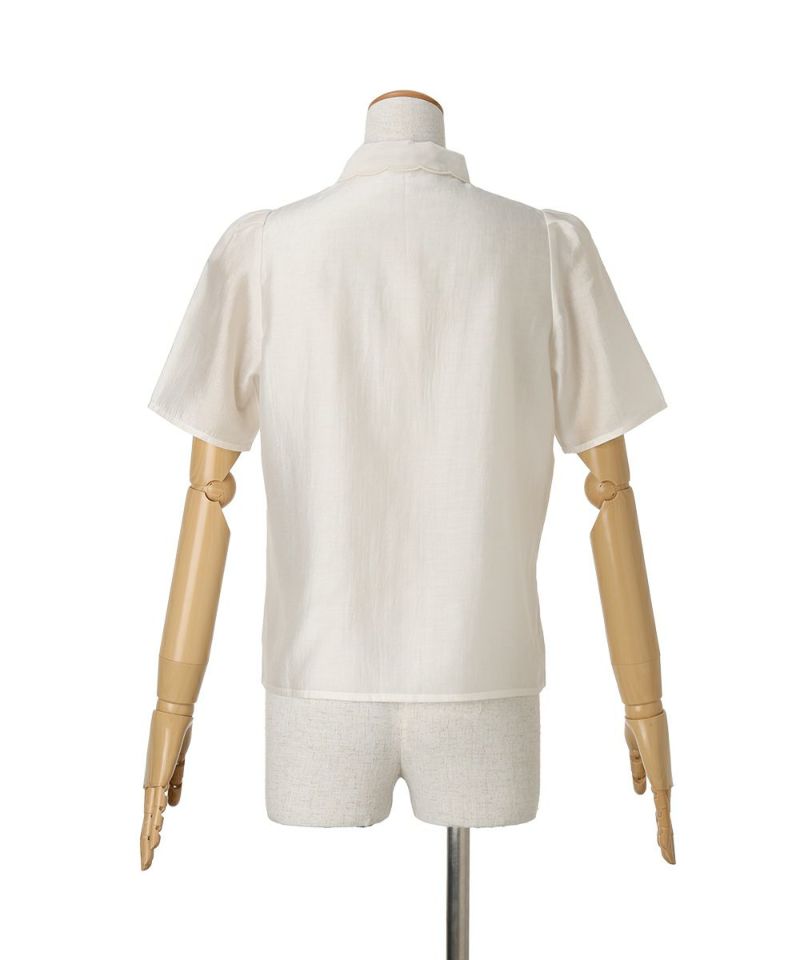 Back (ivory x blue)