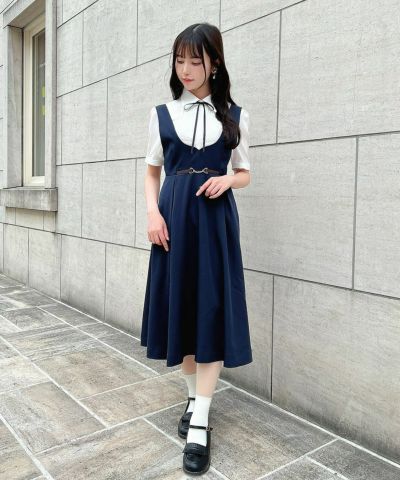 off white × black / 157cm