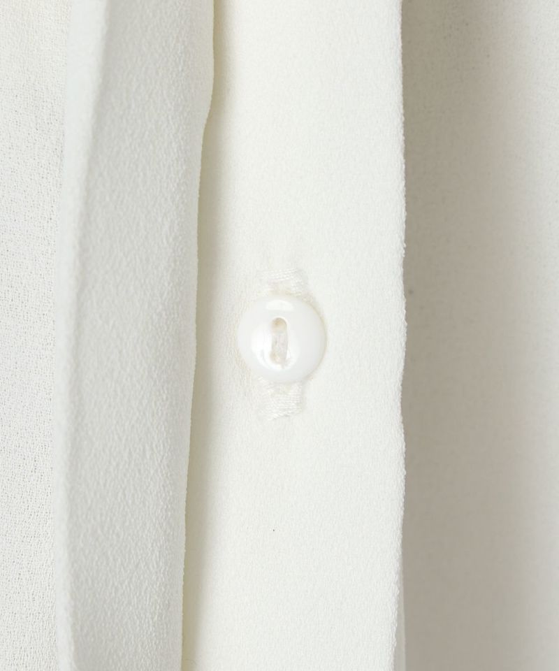 隠し釦 (off white × gray)