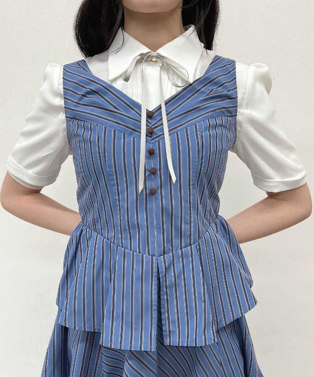 blue × brown / 157cm