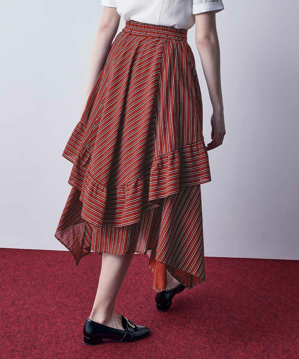 bordeaux × beige / 173cm