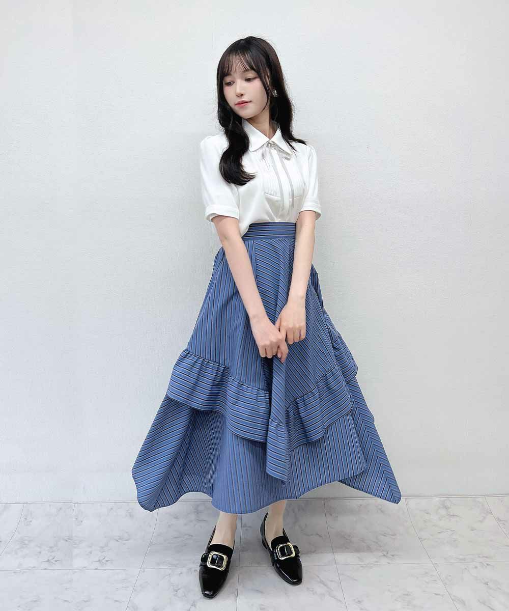 blue × brown / 157cm