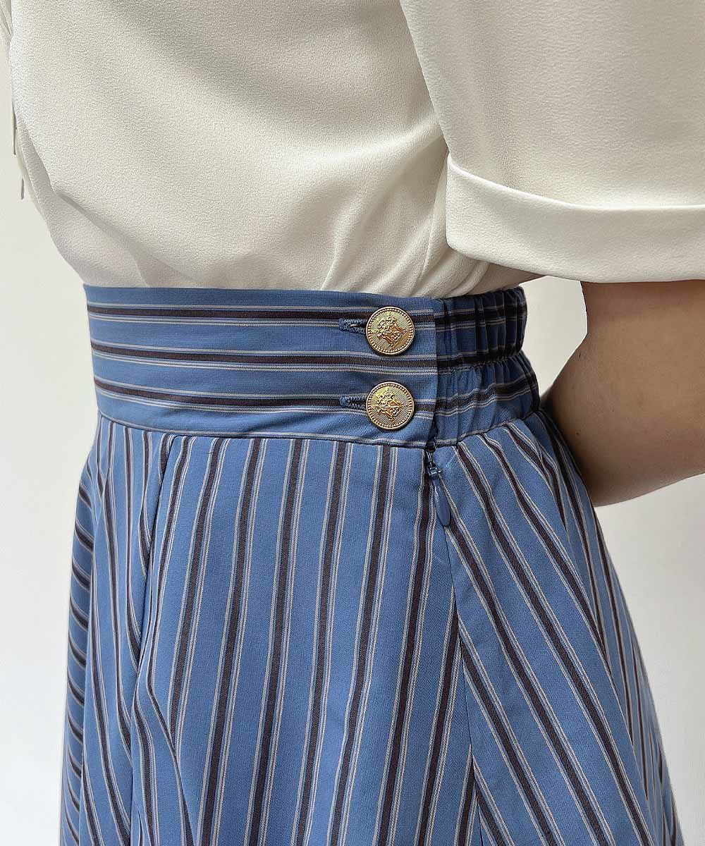 blue × brown / 157cm