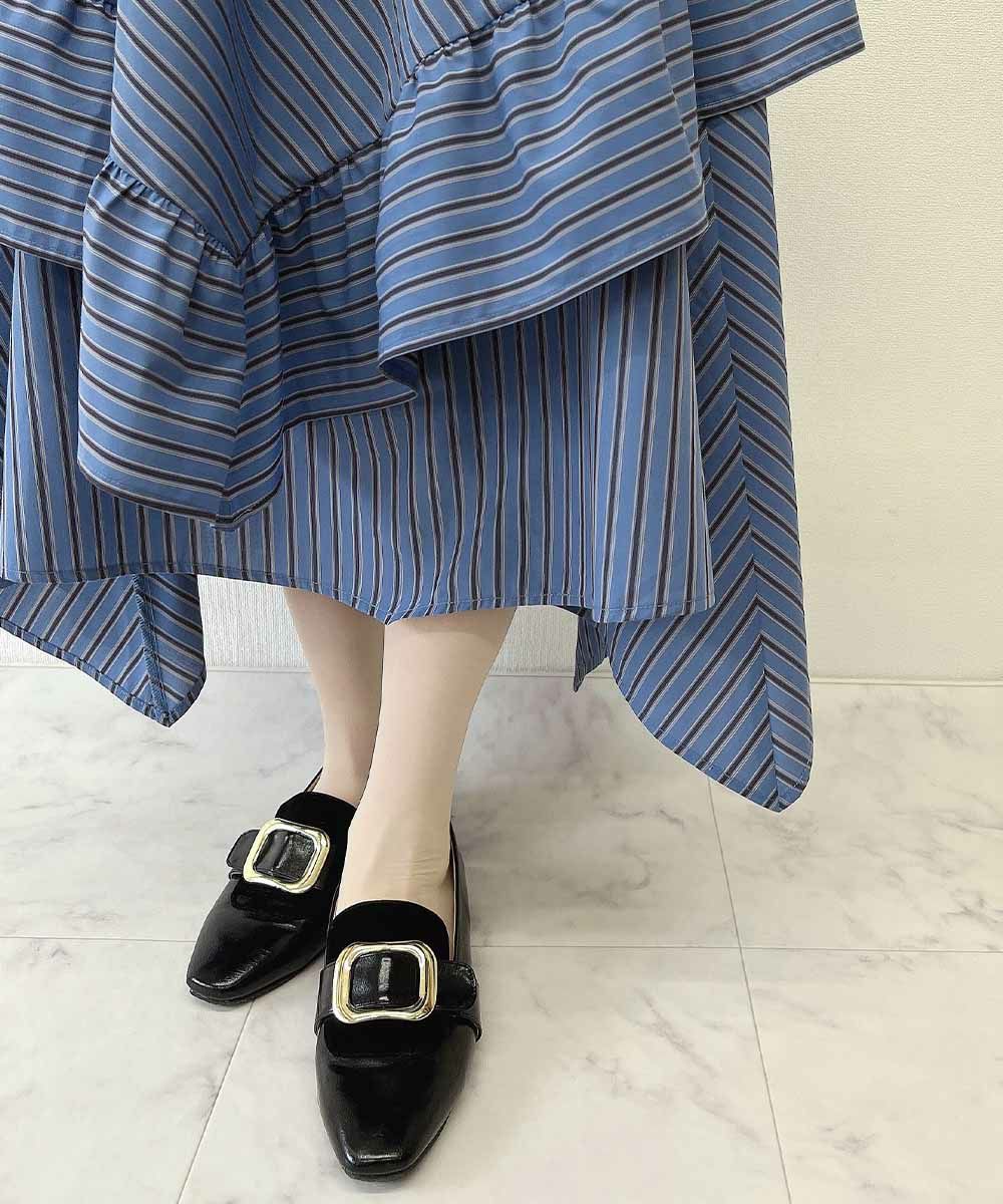 blue × brown / 157cm