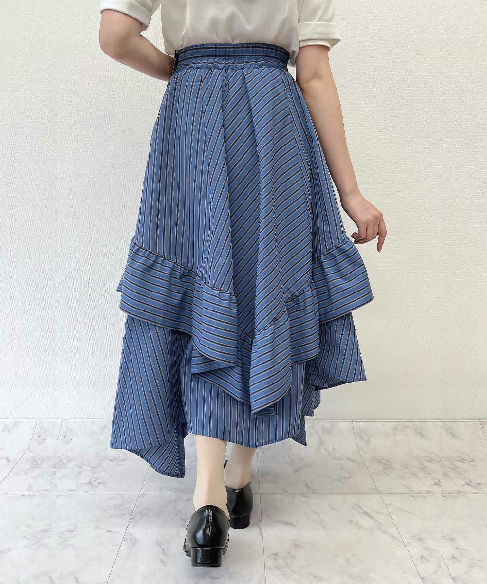 blue × brown / 157cm