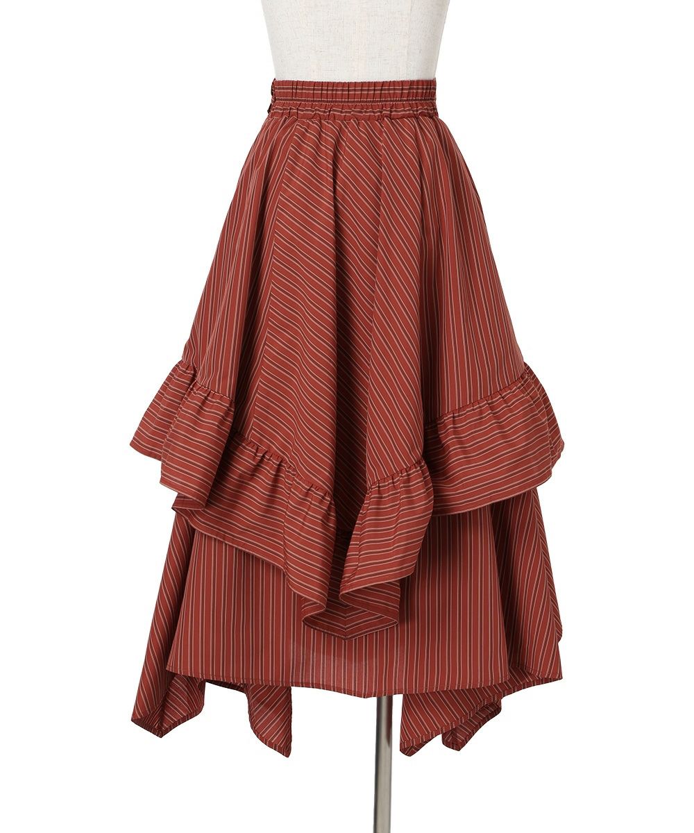 バック (bordeaux × beige)