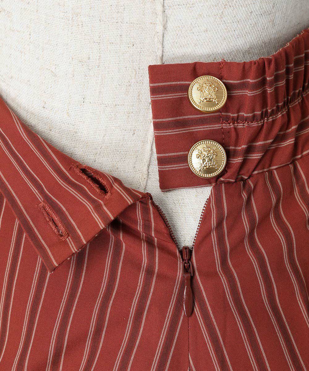 サイドファスナー (bordeaux × beige)
