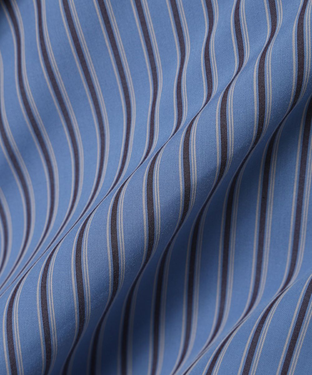生地アップ (blue × brown)