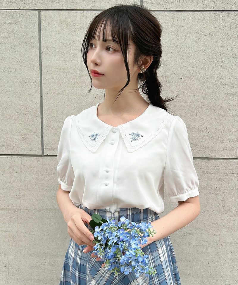 white×blue / 157cm