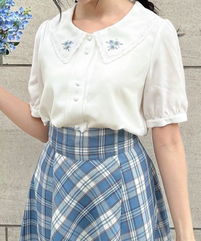 white×blue / 157cm