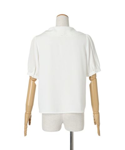 Back (white x blue)