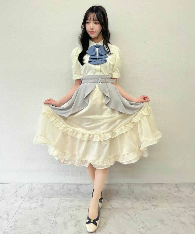 ivory×blue / 157cm